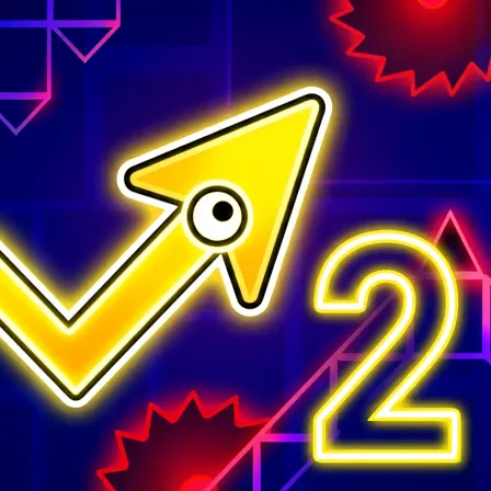 ジオメトリーアロー2 - 無料ブラウザゲーム