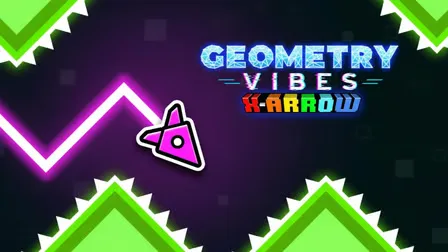 Geometry Vibes X-Arrow - 無料ブラウザゲーム