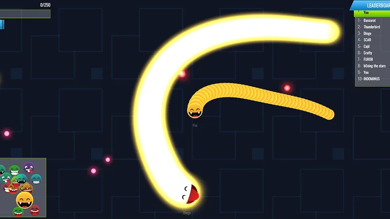 ハッピースネークス - 無料ブラウザゲーム