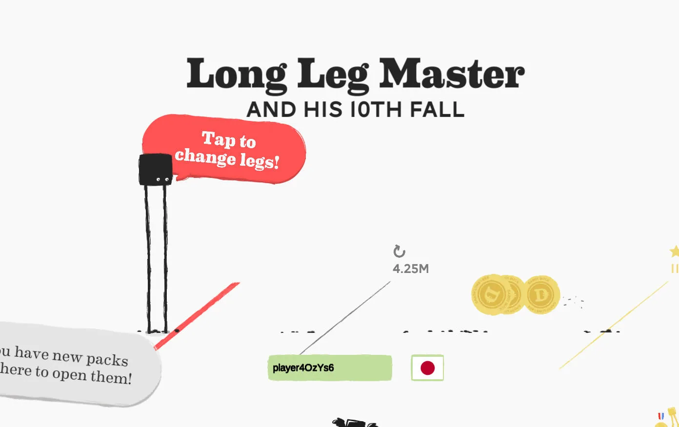 Long Leg Master - 無料ブラウザゲーム