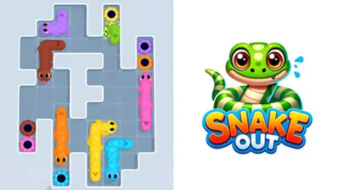 スネークアウト - 無料ブラウザゲーム