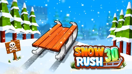 Snow Rush 3D - 無料ブラウザゲーム